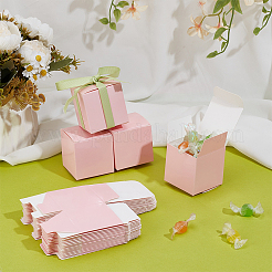 Квадратные подарочные коробки для хранения серег и ожерелья из крафт-бумаги&nbsp;CON-WH0095-90B-01