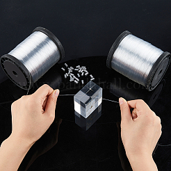 2 рулон круглой полиэтиленовой лески&nbsp;DIY-FH0006-57