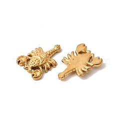 Pendentifs en acier inoxydable 304 sur le thème de l'océan&nbsp;STAS-K255-21F-G