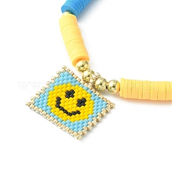 Miyuki-Glassamen-Rechteck-Charm-Armband&nbsp;BJEW-MZ00037-05