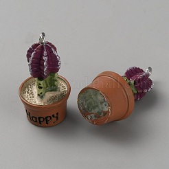 Подвески из смоляных растений&nbsp;RESI-CJC0021-11B