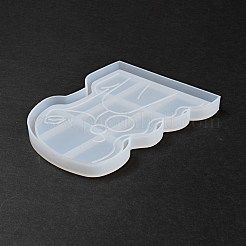 Diy женский портретный поднос для посуды силиконовые Молды DIY-P070-B01