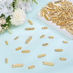 120 pz 4 stili di barre distanziatrici in lega di cristallo e strass&nbsp;FIND-ME0004-07G