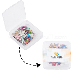 Большие подвески с эмалью из печатного сплава PALLOY-PH0013-41