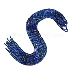 Rangs de perles de lapis-lazuli naturel à dégradé de couleurs&nbsp;GG-CBA4399-A03-02