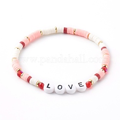 Комплекты эластичных браслетов из бисера&nbsp;BJEW-JB06201