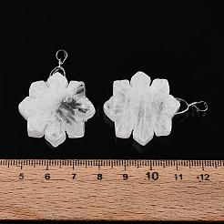 Природного кварца хрустальных подвесок G-T144-12A