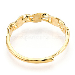 925 серебряное регулируемое кольцо STER-T007-06G