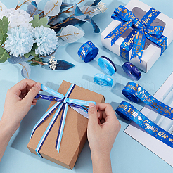 6 шт. 6 стиля выпускной сезон полиэстеровая лента с золотым тиснением и принтом OCOR-PH0005-03