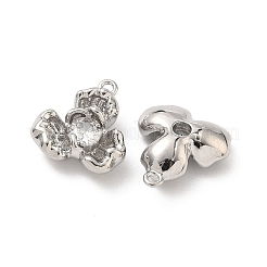 Латунные микро проложить кубического циркония подвески&nbsp;KK-L260-09P