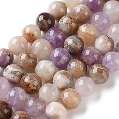 Brins de perles d'agate dentelle améthyste naturelle&nbsp;GG-CBABD99-04-12mm
