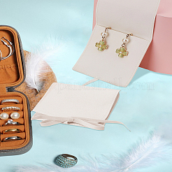 2 шт. подарочные мешочки для хранения ювелирных изделий из микрофибры&nbsp;ABAG-LP0001-10B