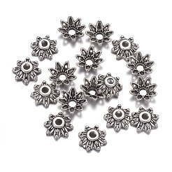 Цветок крышки шарика Тибетские серебряные&nbsp;LS-X-A475