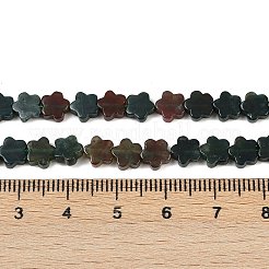 Природного индийского агата бисер нитей&nbsp;G-B138-C04-01-A