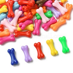 50шт акриловые бусины с УФ-покрытием PACR-FS0001-09