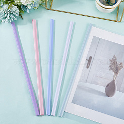 10шт. 5-х цветные пластиковые папки для документов&nbsp;AJEW-CP0008-81