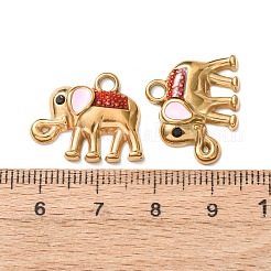 304 Edelstahl-Emaille-Anhänger&nbsp;STAS-Z193-12G-01B