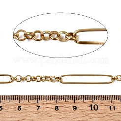 Ovale Gliederketten aus Edelstahl 304&nbsp;CHS-K018-41G