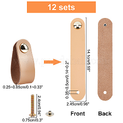 12 комплект дверных ручек из искусственной кожи FIND-NB0001-49