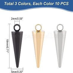32 pendentif en acier inoxydable 304&nbsp;STAS-UN0026-37