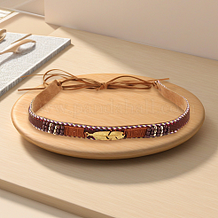 2 шт. регулируемая повязка для шляпы из искусственной замши 2 стилей&nbsp;AJEW-CL0002-15A