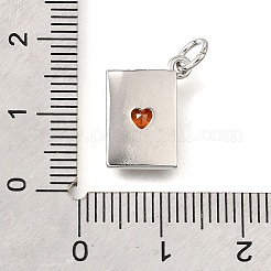 Латунные микро проложить кубического циркония подвески KK-V007-005P-03