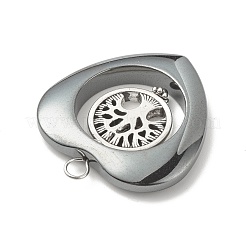 Немагнитные синтетические гематит подвески&nbsp;PALLOY-JF01514