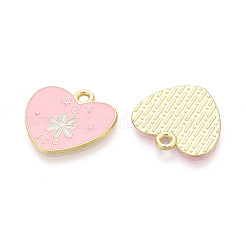 Подвески из сплава с эмалью ко дню святого валентина&nbsp;ENAM-T023-22B