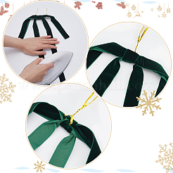 Полиэстеровые банты подвесные украшения&nbsp;FIND-ME0002-74C