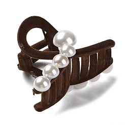 Флокированная пластиковая заколка для волос PHAR-D015-02B