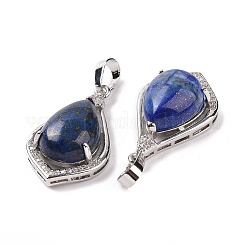 Mit natürlichem Lapislazuli gefärbte Anhänger&nbsp;G-H283-04P-19