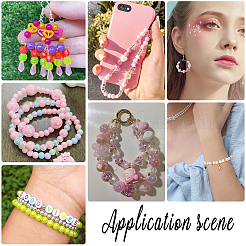 10 цвет непрозрачных акриловых бусин&nbsp;SACR-SC0001-41