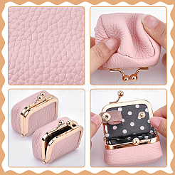 Mini pochettes à bijoux portables en cuir&nbsp;AJEW-WH0455-424B