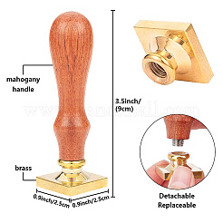 Наборы штампов с восковой печатью для альбомов «сделай сам» AJEW-WH0530-001