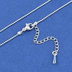 Ожерелья-цепочки из латуни для женщин NJEW-U008-03S