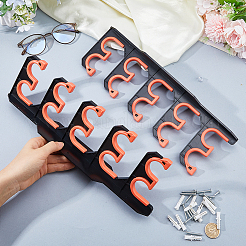 1 bolsa de soportes de plástico para cañas de pescar de pared&nbsp;AJEW-FH0008-78