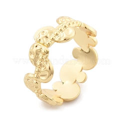 Латунные перстни для женщин RJEW-B119-08G