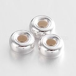 Rondelle 925 perline distanziatrici in argento sterling&nbsp;STER-N013-01B