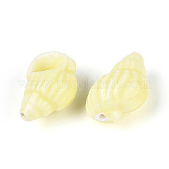 Handgemachte Porzellan Perlen gedruckt&nbsp;PORC-T133-01E-01