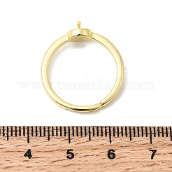 Регулируемое кольцо для пальца из латуни&nbsp;KK-P343-02G