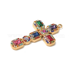 Подвески из нержавеющей стали 304 со стразами&nbsp;STAS-V015-04B-G