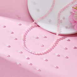 2 нитка натуральный розовый кварц бусины нити G-HY0001-95