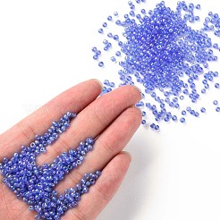 Perles de rocaille en verre rondes&nbsp;SEED-A007-3mm-166