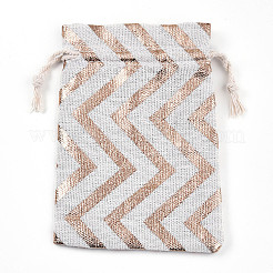 Сумка из хлопчатобумажной ткани с рождественской тематикой ABAG-H104-B22