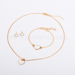 Браслеты из сплава сердечек с эмалью FS-WG7E308-01