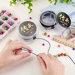 Круглый эластичный шнур из полиэстера EC-WH0026-018B-02