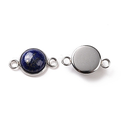 Verbindungsanhänger aus natürlichem Lapislazuli&nbsp;G-D059-01C-05