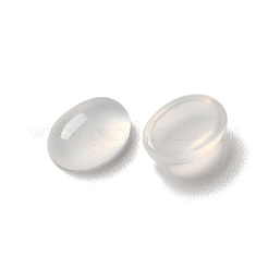Natürlicher weißer Achat Cabochon&nbsp;G-F605E-12B