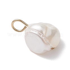 Подвески из гальванизированных ракушечных жемчужин PALLOY-JF04641-01