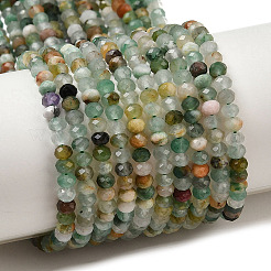 Природные африканские нефритовые бусы пряди G-D347-B04